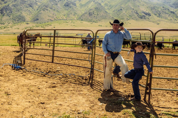 istock Utah cowboy father and son 996527214