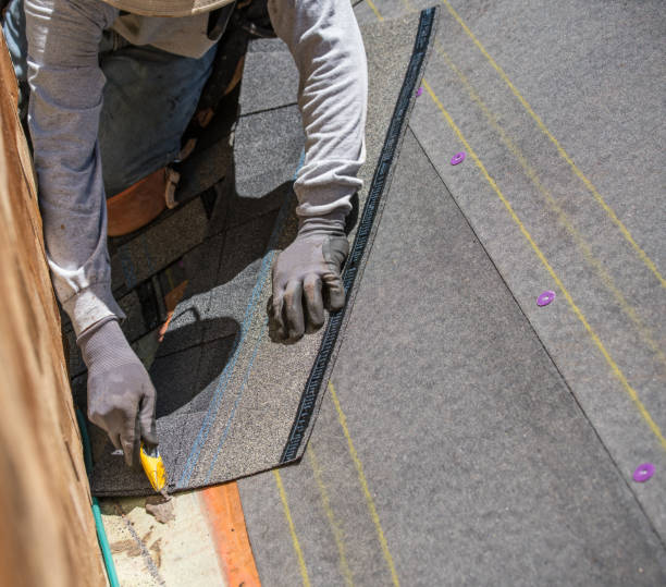 istock Installing new roof. Cutting tile. 996552752