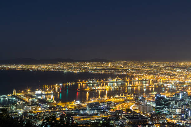istock City View of Cape Town Night Time 996555968