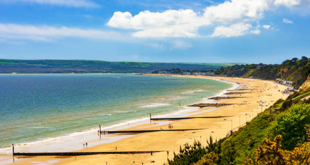 istock Bournemouth beach, pier, sea and sand 996560784