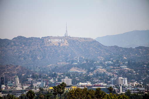 View of the LA in Summer time