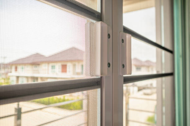 istock mosquito net wire screen on house window protection against insect 996575954
