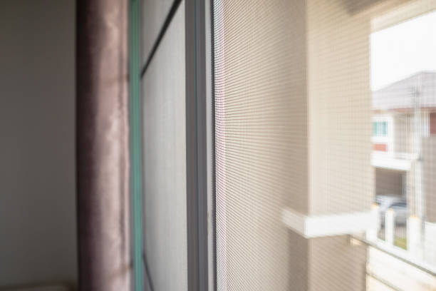 istock mosquito net wire screen on house window protection against insect 996575960