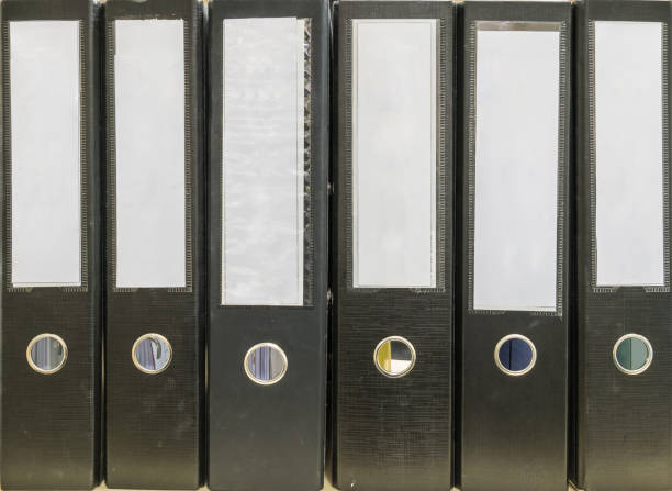 istock Closeup group of document file background 996585240