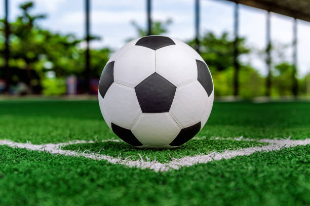 istock soccer ball and soccer field. 996603768