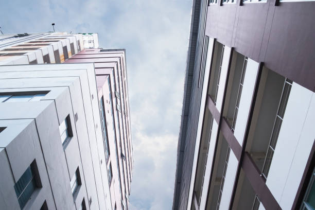 istock The building and sky in uprisen angle short. 996615028