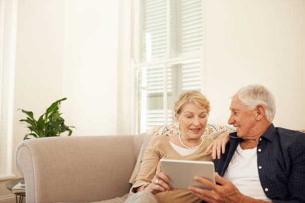 istock Integrating technology into their daily life 996615598