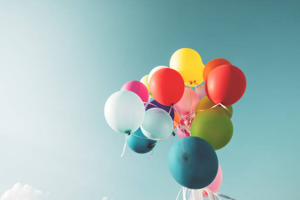 istock Colorful festive balloons 996637990
