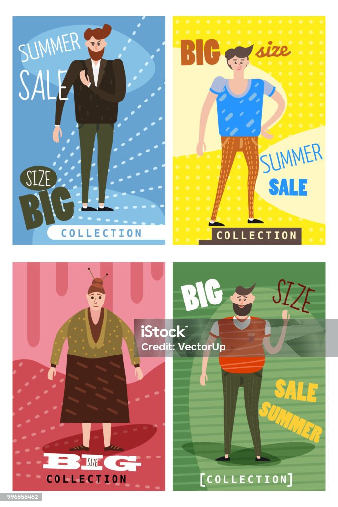 Super Sale Clothing And Accessories Banner Big Sale Clearance Cards For  Selling Clothes Different Sizes Characters For Men And Women Largescale  Clothing Posters Banners Advertising Vector Isolated Stock Illustration -  Download Image