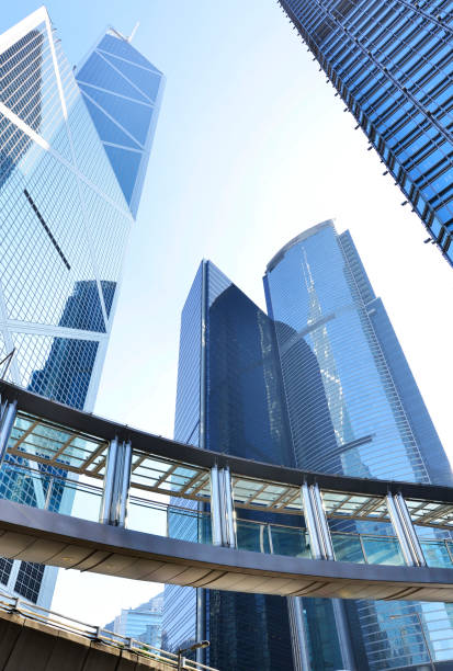 istock Skyscraper  in central Hong Kong. 996679296