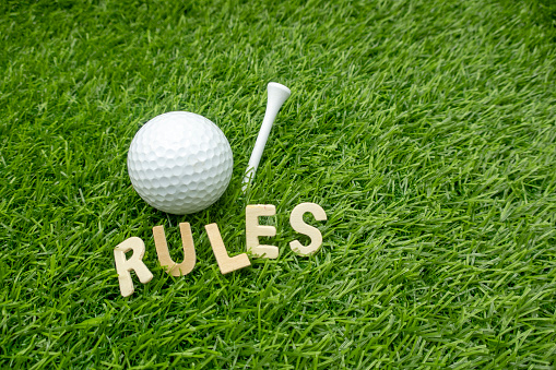 The rules of golf consist of a standard set of regulations and procedures by which the sport of golf should be played and prescribe penalties for rule infractions.