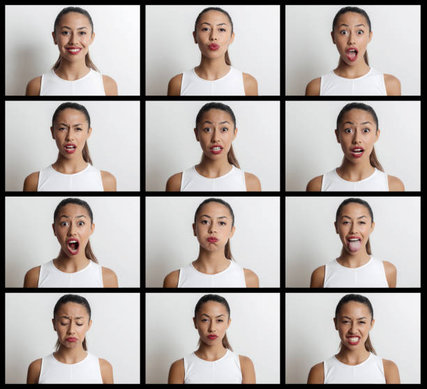 istock Young woman making facial expressions 996731438