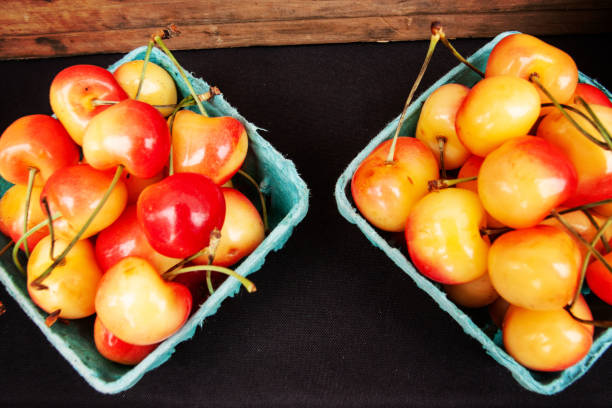 istock Two Perfect Baskets of Rainier Cherries 996733882