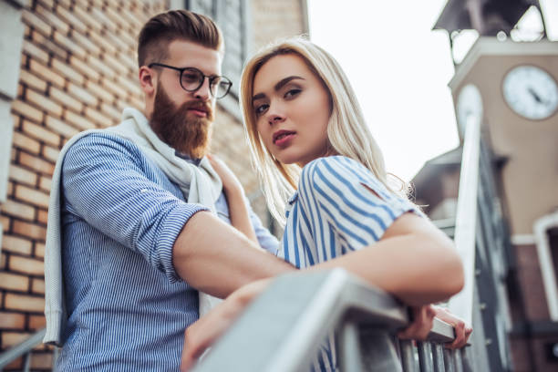 istock Young couple outdoor 996739082