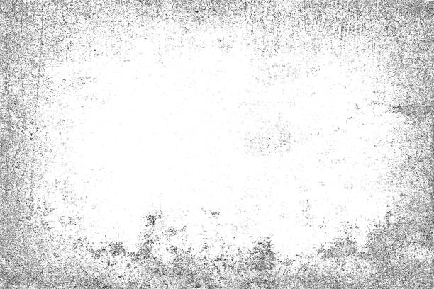 istock Grunge is black and white. Abstract monochrome background. Pattern of cracks, chips, scuffs, dust, stains 996741766