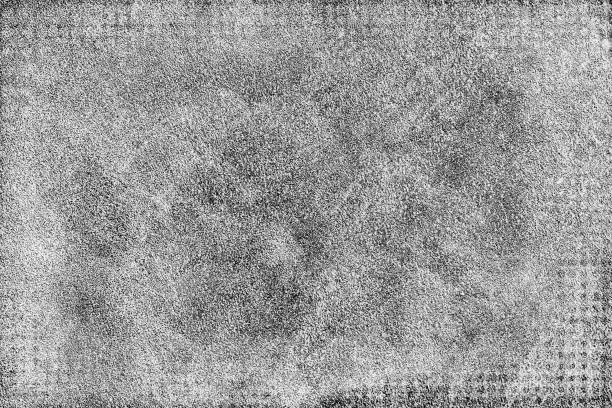 istock Grunge is black and white. Abstract monochrome background. Pattern of cracks, chips, scuffs, dust, stains 996753786