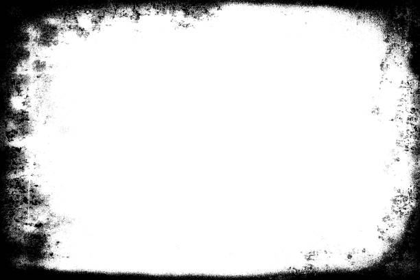 istock Grunge is black and white. Abstract monochrome background. Pattern of cracks, chips, scuffs, dust, stains 996758108