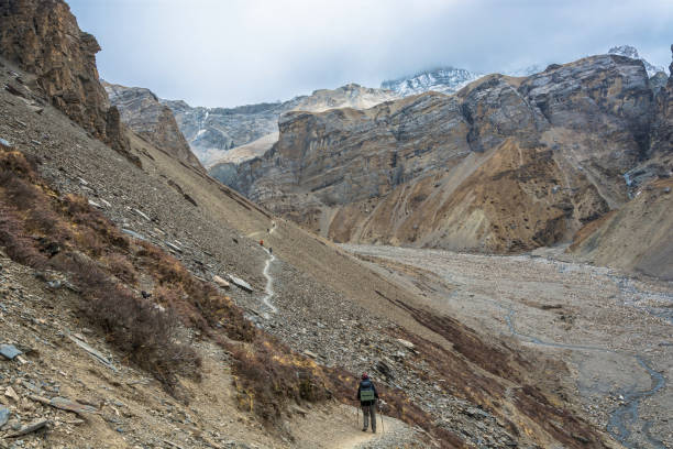 istock Tourists in the Himalayan mountains, Nepal. 996760850