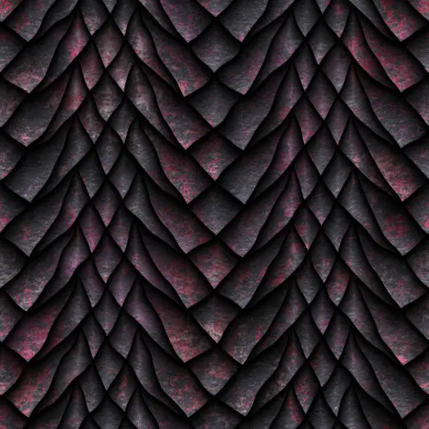 Reptile skin, 3d illustration