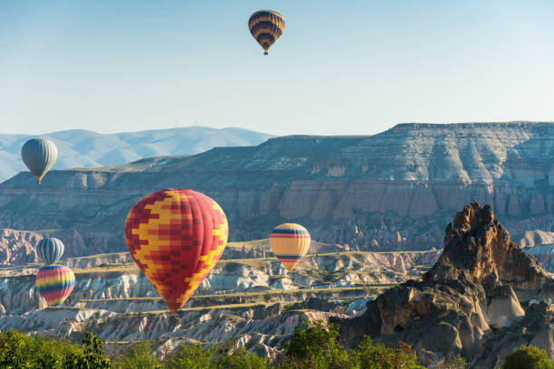 istock Colorful hot air balloons in Cappadocia 996764978