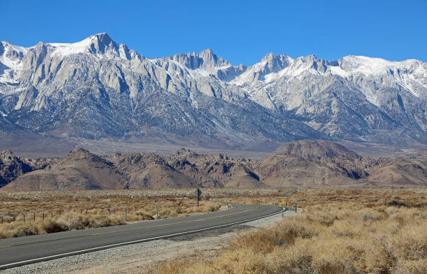 istock The road and Sierra Nevada 996769620