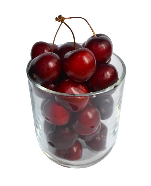 istock Ripe juicy cherries in a glass 996772912