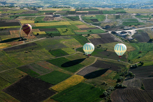 istock Hot-air balloon in Cappadocia, Turkey 996773306