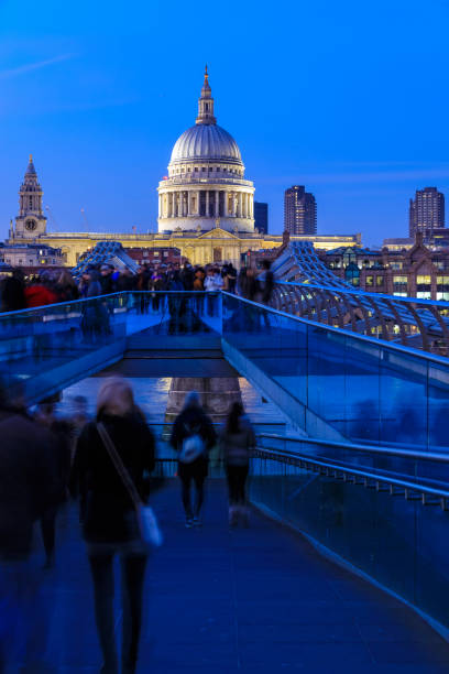 istock St Pauls Millennium Bridge London 996776594