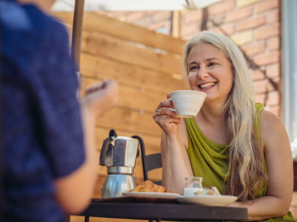 istock Patio time with moter and son 996777008