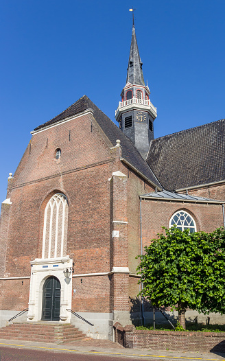 Reformed church in the historic town of Coevorden, Netherlands