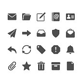 e mail glyphe symbole