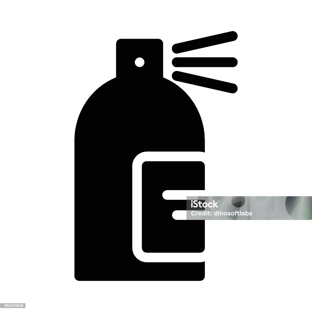 Board Spray Vector Spray Stock Illustration - Download Image Now - Aerosol Can, Air ...