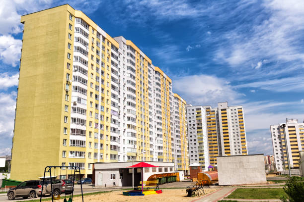 istock High residential building. Modern residential complex 996812256
