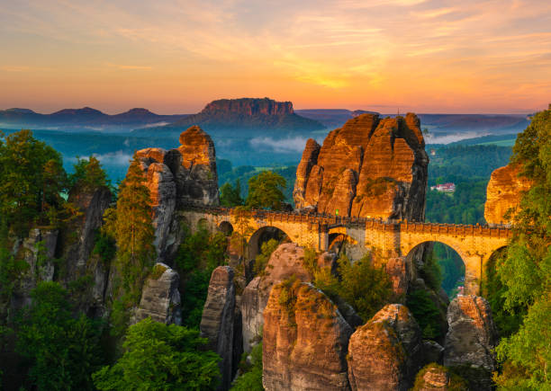 istock The Bastei bridge, Saxon Switzerland National Park, Germany 996831888