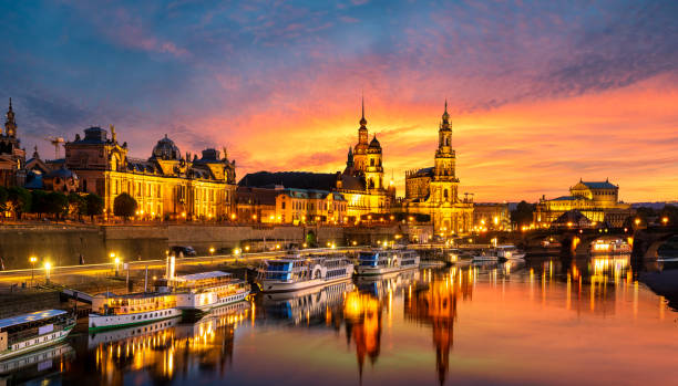 istock Dresden city skyline at Elbe River ,Dresden, Saxony, Germany 996832110