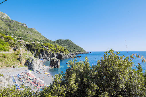 Maratea Beach in Southern Italy, Campania