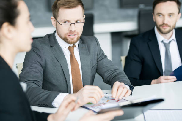 istock Business People Discussing Strategy in Meeting 996860770