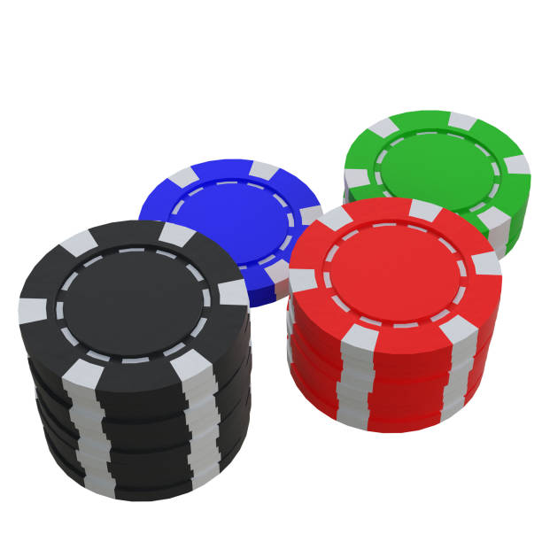 istock Casino Tokens Stacks 996860894