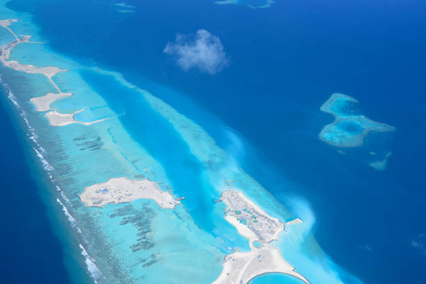 istock View of Maldives islands took from seaplane 996875340