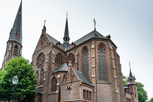 VAALS, THE NETHERLANDS - June 10, 2018: Saint Paul's Church, Vaals, Netherlands