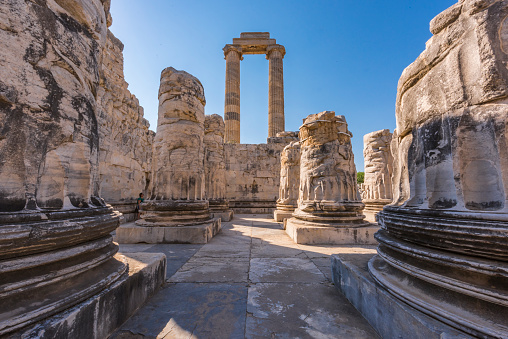 Ancient Temple of Apollon in Didyma, Turkey