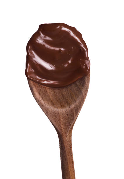 istock The sweet dark chocolate on spoon. 996913882
