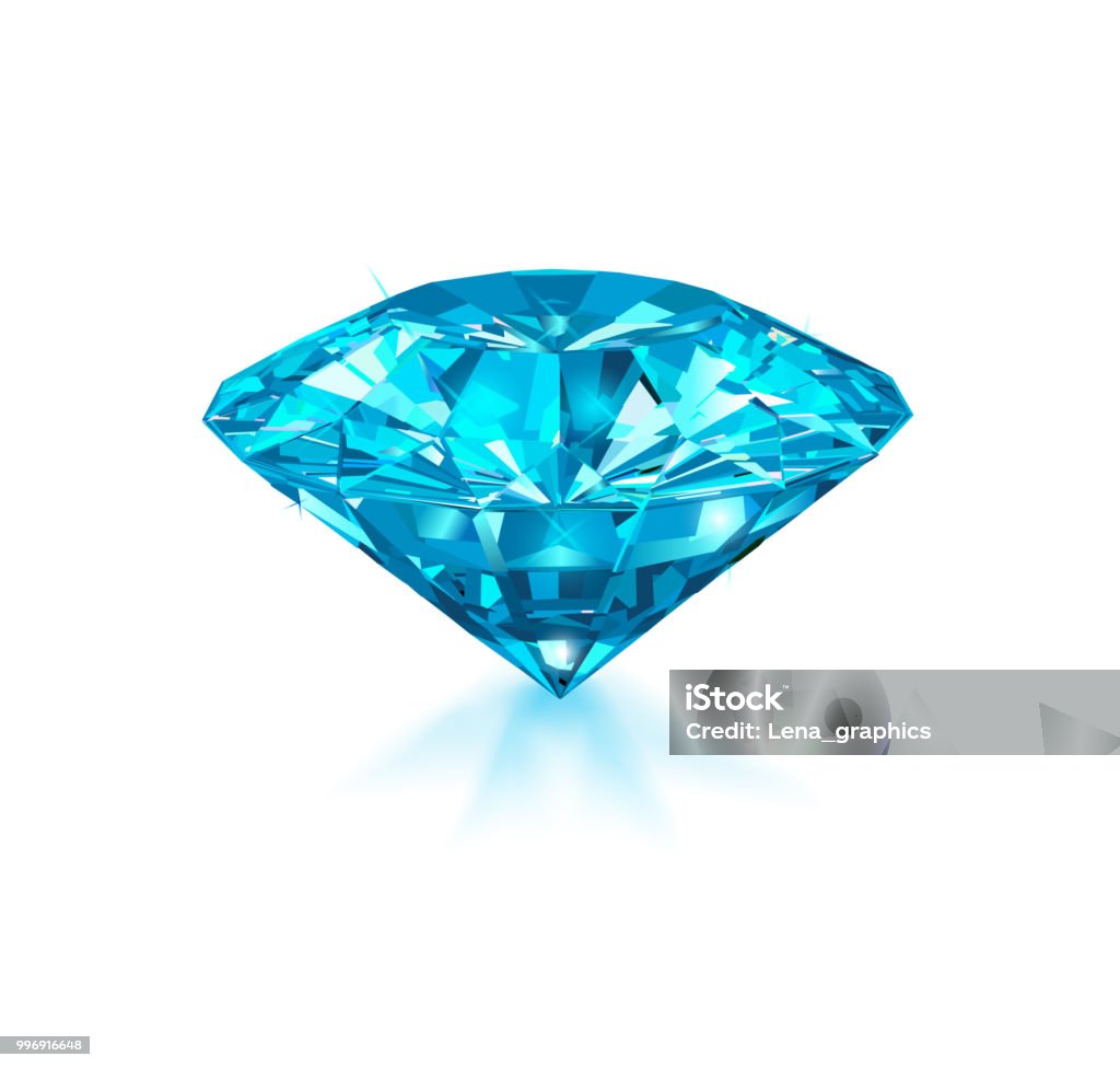 Sapphire Đá Quý Màu Xanh Nhạt Tuyệt Đẹp Được Cô Lập Trên Nền Trắng ...