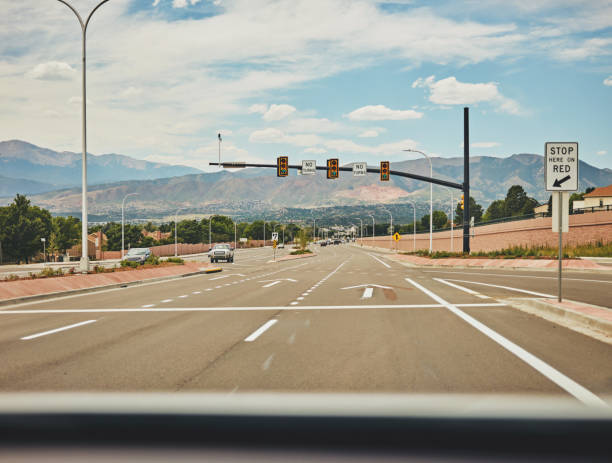 istock Passenger point of view. Traffic on the move 996928188