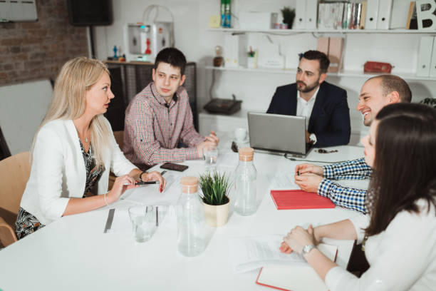istock Young people working and enjoying teamwork in the office 996929128