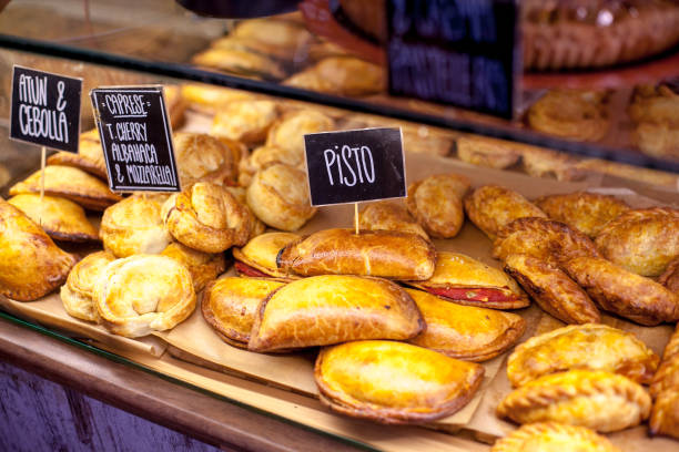 istock Modern bakery with different kinds of pie and patty 996935412
