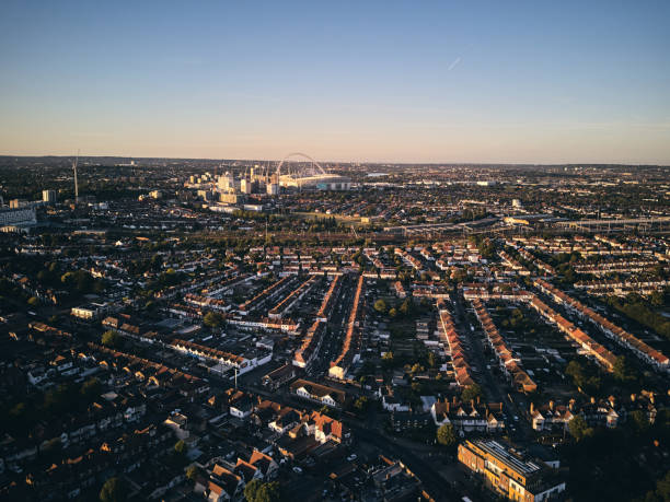 istock High Angle View Of City Against Sky During Sunset 996980928