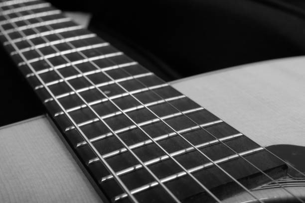 istock Classic acoustic guitar close-up 996994972
