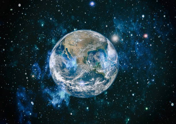 istock Earth in outer space, galaxies and planets . Elements of this image furnished by NASA. 997004094