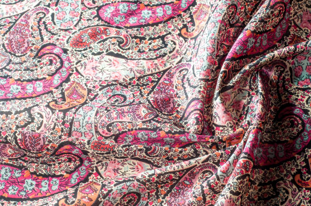 istock Texture background pattern.  Paisley vintage floral motif ethnic seamless background. Abstract lace pattern. Imitation of a textile factory. Hand-painted colorful wallpaper 997070226